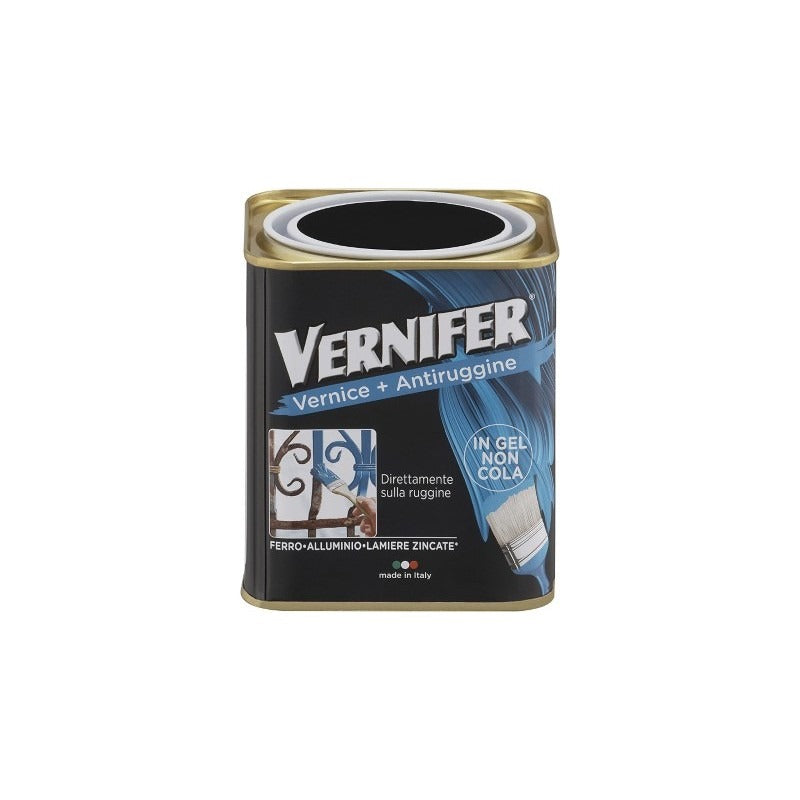 Vernice Antiruggine Vernifer Ml. 750 - Nero Brillante  Arexons