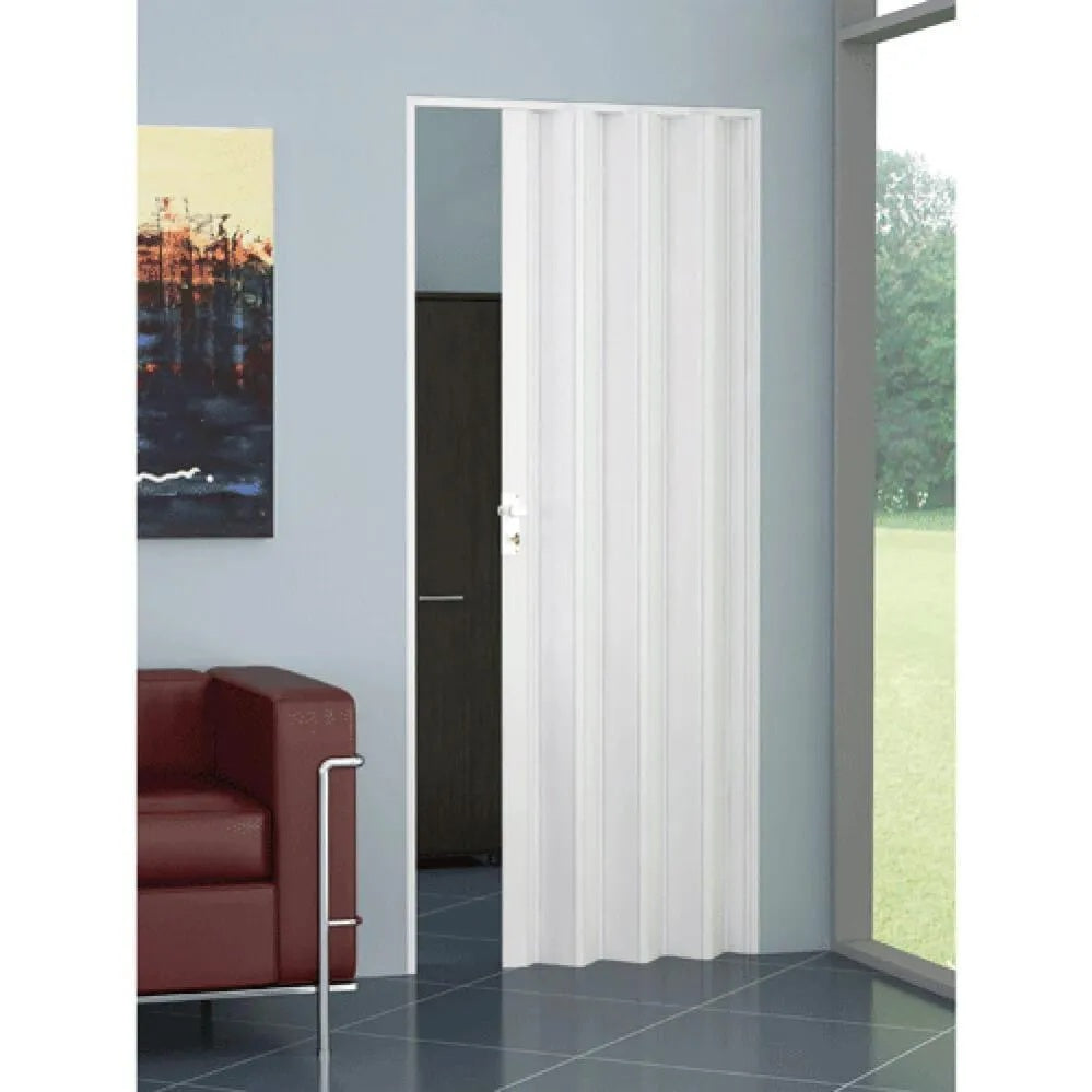 Porta A Soffietto 'Rigi' Cm 82 X 210 - Colore Bianco