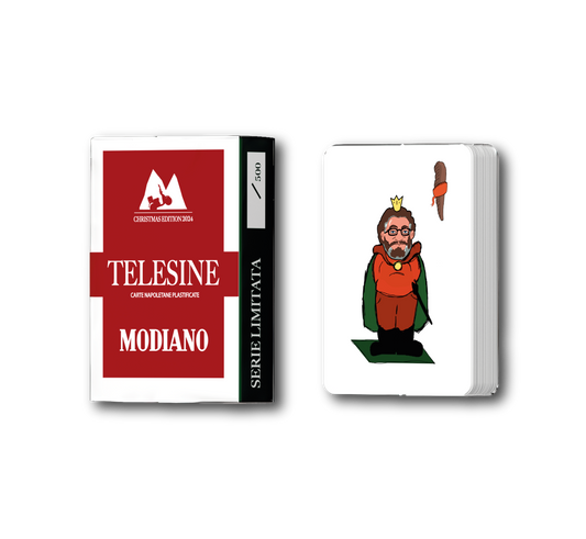 Carte Modiano napoletane Telesine Christmas edition 2024
