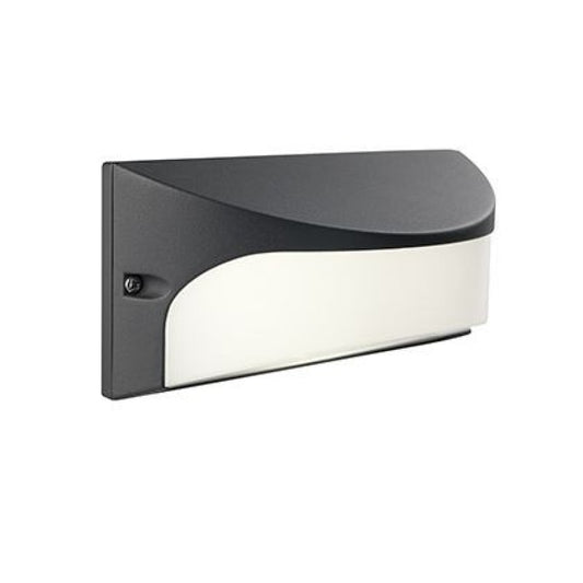 Applique LED 10W 4000K in Alluminio Goffrato