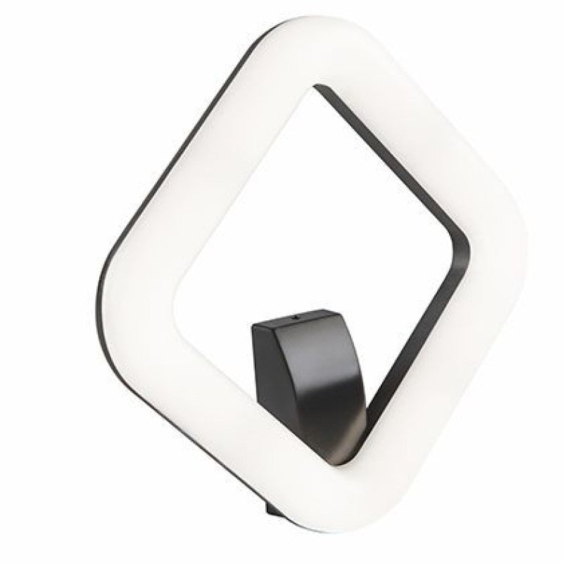 Applique LED 20W 4000K in Alluminio Pressofuso - Luce Diretta con Diffusore in Resina Opalina