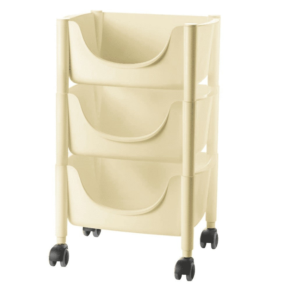 Carrello Hold and Roll Guzzini colore sabbia