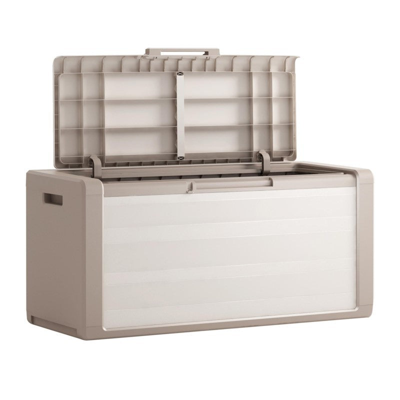 Cassapanca da giardino Beige GULLIVER 118x49x H55 cm