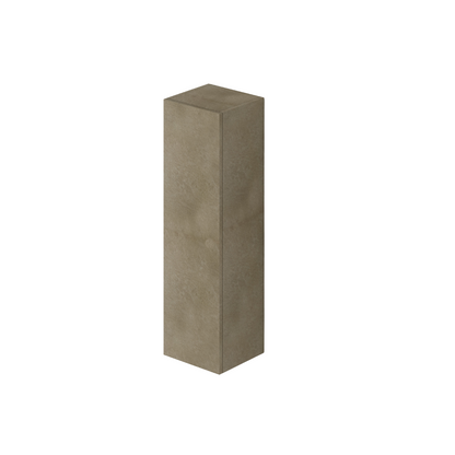 Pensile Multiuso con Anta, colore Argilla, H120x30x30cm