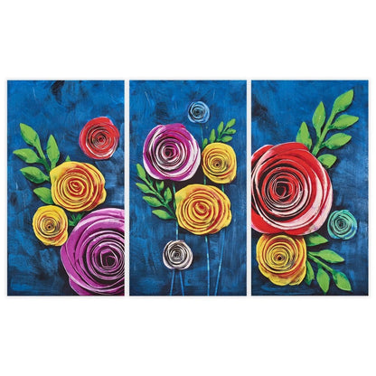 Quadro Fotoimpresso Foglie Vivaci 55 x 3 x 100 cm