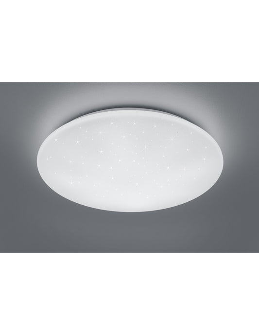 Plafoniera Kato Led Dimmerabile Bianco Effetto Stelle Scintillanti Ø60 cm Trio Lighting