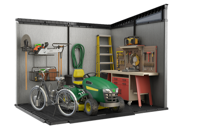 Casetta Da Giardino Artisan 9x7 Duotech Keter