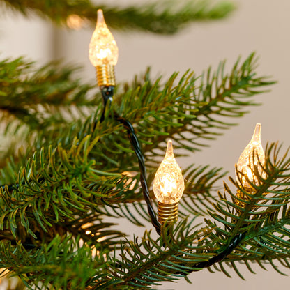 Lampade Vintage a LED uso interno, 8 effetti, filo verde, L 3590 cm