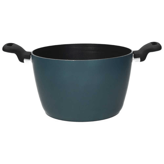 Casseruola 2 Manici 24 Cm Alluminio Blu