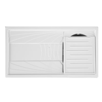 Lavatoio + Coprilavatrice Vasca In Resina