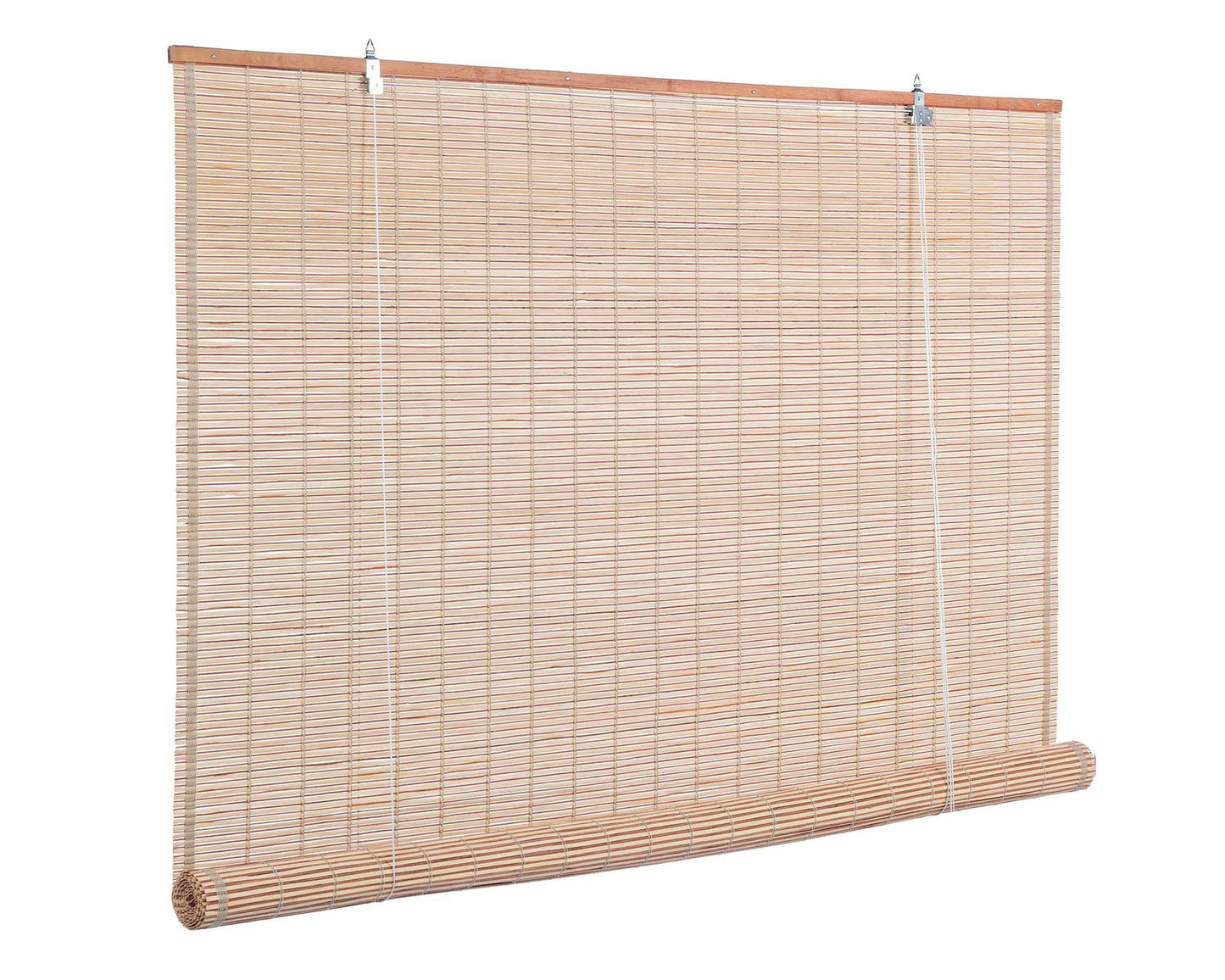 Tenda Decorativa Nizza Marrone 150x260h in Bamboo e Legno