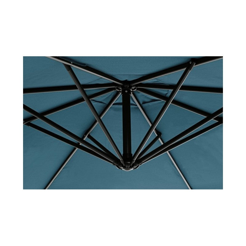 Ombrellone a Braccio 360° Texas 300xH260 cm - Antracite/Pavone