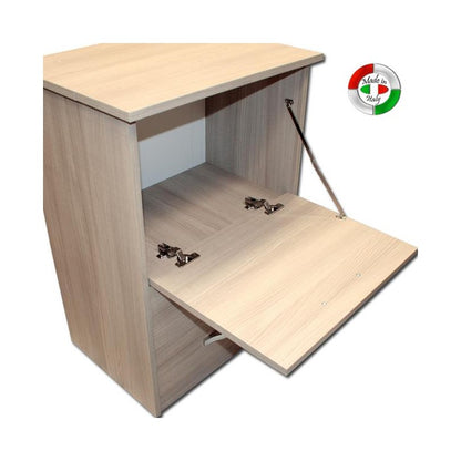 Mobile Asse Stiro Olmo Legno con 3 Cassetti 44x57xH.89 cm (2)