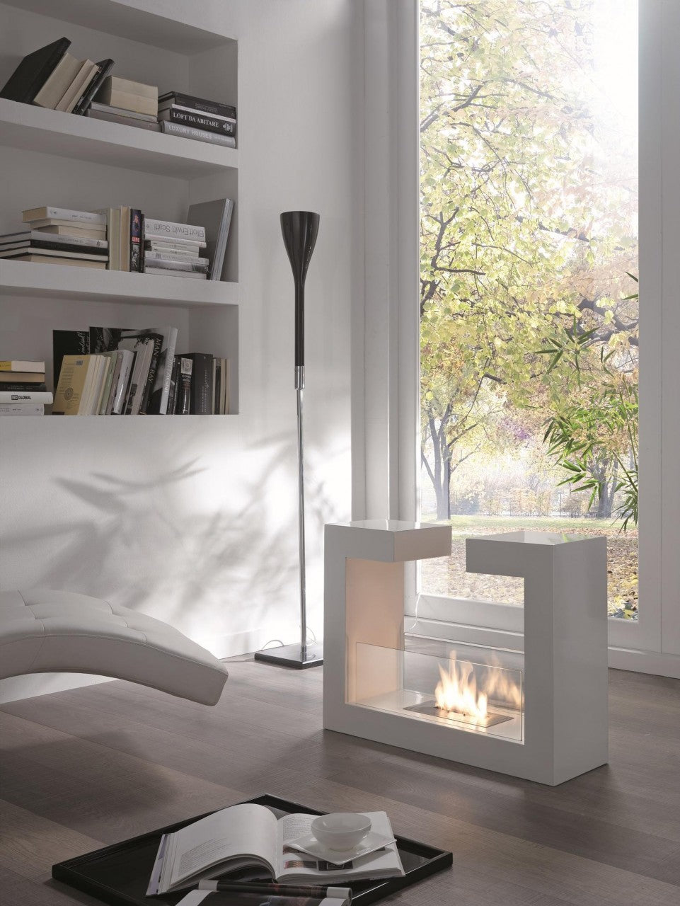 Biocamino da terra 25cm x 78cm H. 58cm