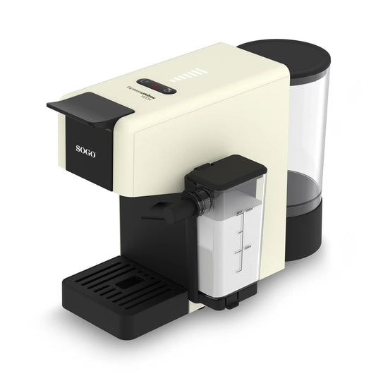 Macchina caffè multicapsula con montalatte 1400w 20 bar