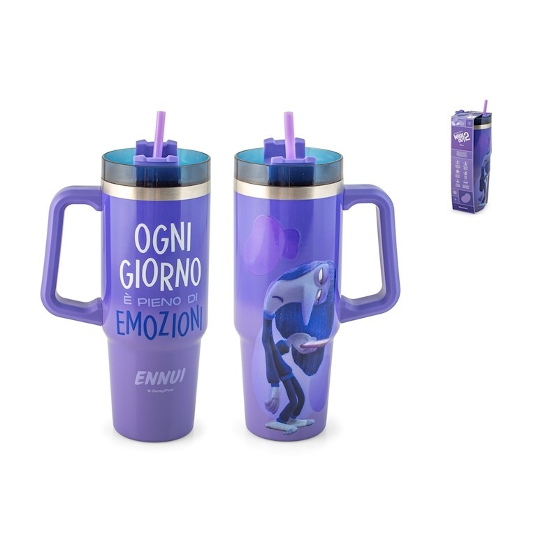Mug termico Inside Out Noia 0,9 L in acciaio inox