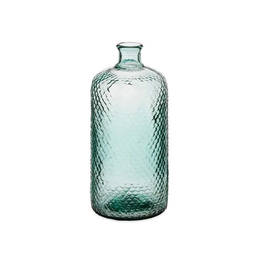 Bottiglia decorativa in vetro 8L cm 19x19x42h