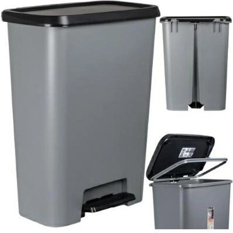 Pattumiera Curver compatta 50l cm 49,6x29,4x62 h