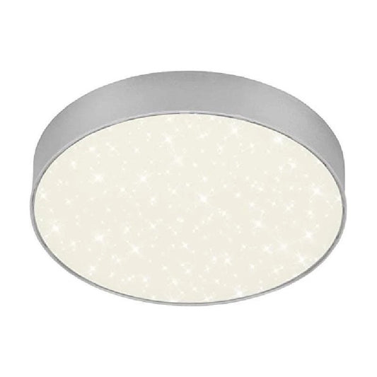 Plafoniera Flame Star led 21 cm 16w 1600lm argento