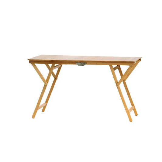 Tavolo pieghevole Laura in legno naturale cm 70x140x72h