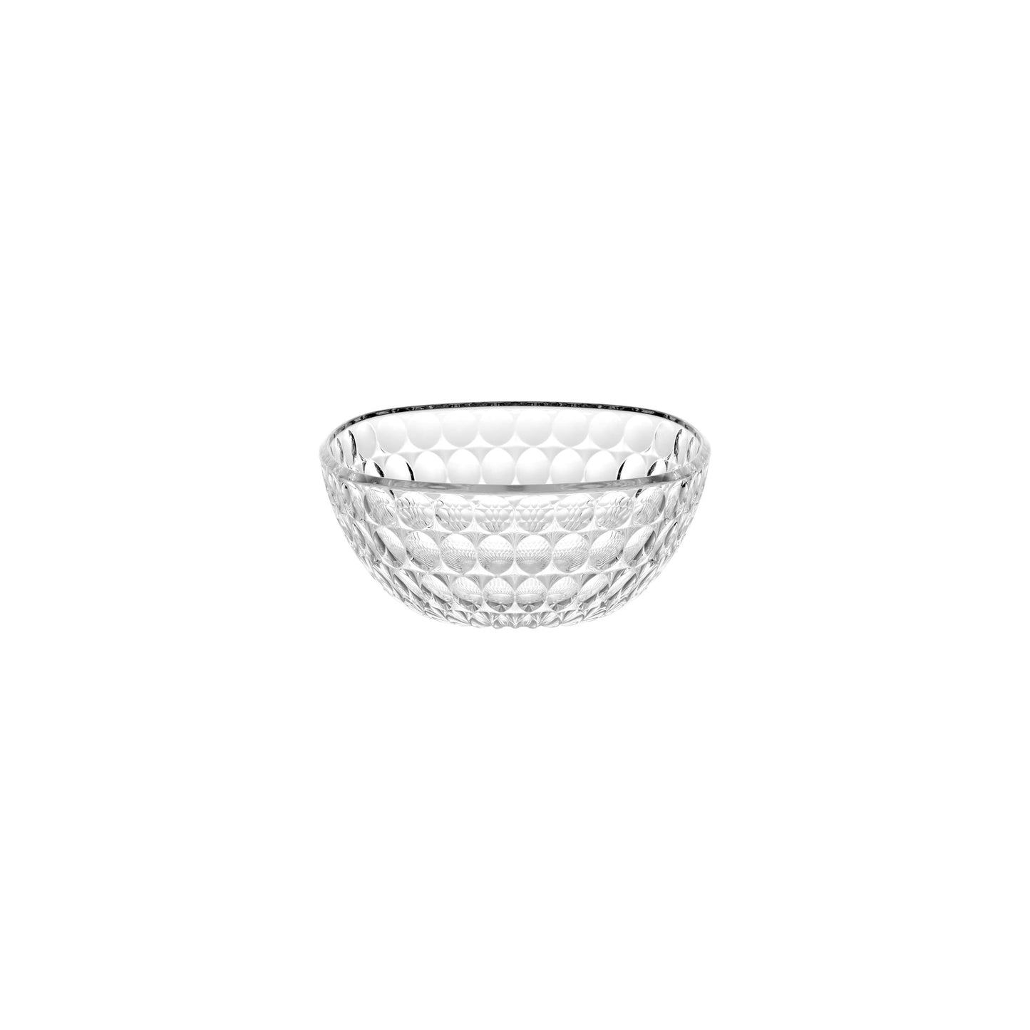 Contenitore Vanity Ø16 cm trasparente 16 x 16 x H 7 cm