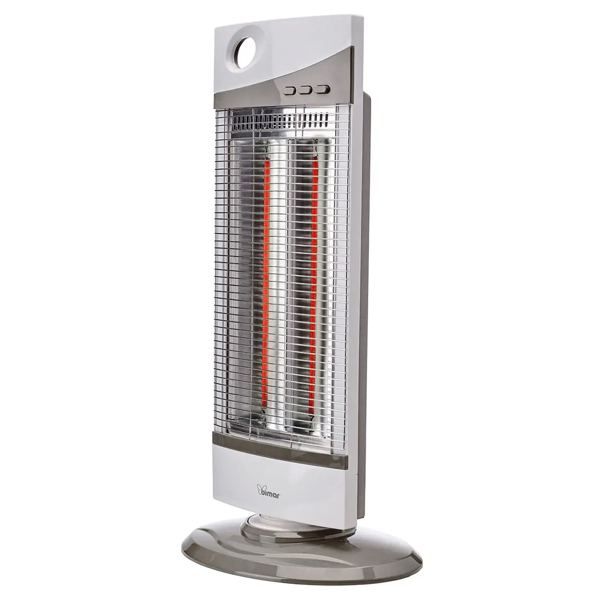 Stufa a infrarossi al carbonio 1000W oscillante con 2 livelli di potenza