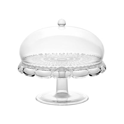Alzata con campana Vanity trasparente Ø 30xh27,7 cm