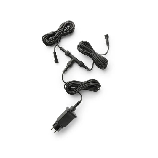 Trasformatore Pro-Lights da esterno nero con cavo 1000 cm