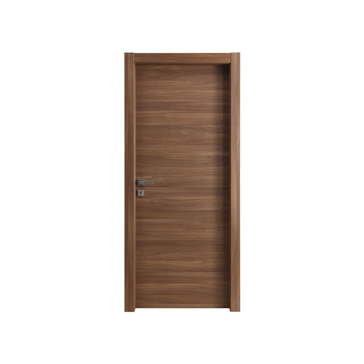 Porta battente 70x210 cm colore cognac