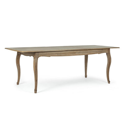 Extendable table 180-225x90 in classic style wood