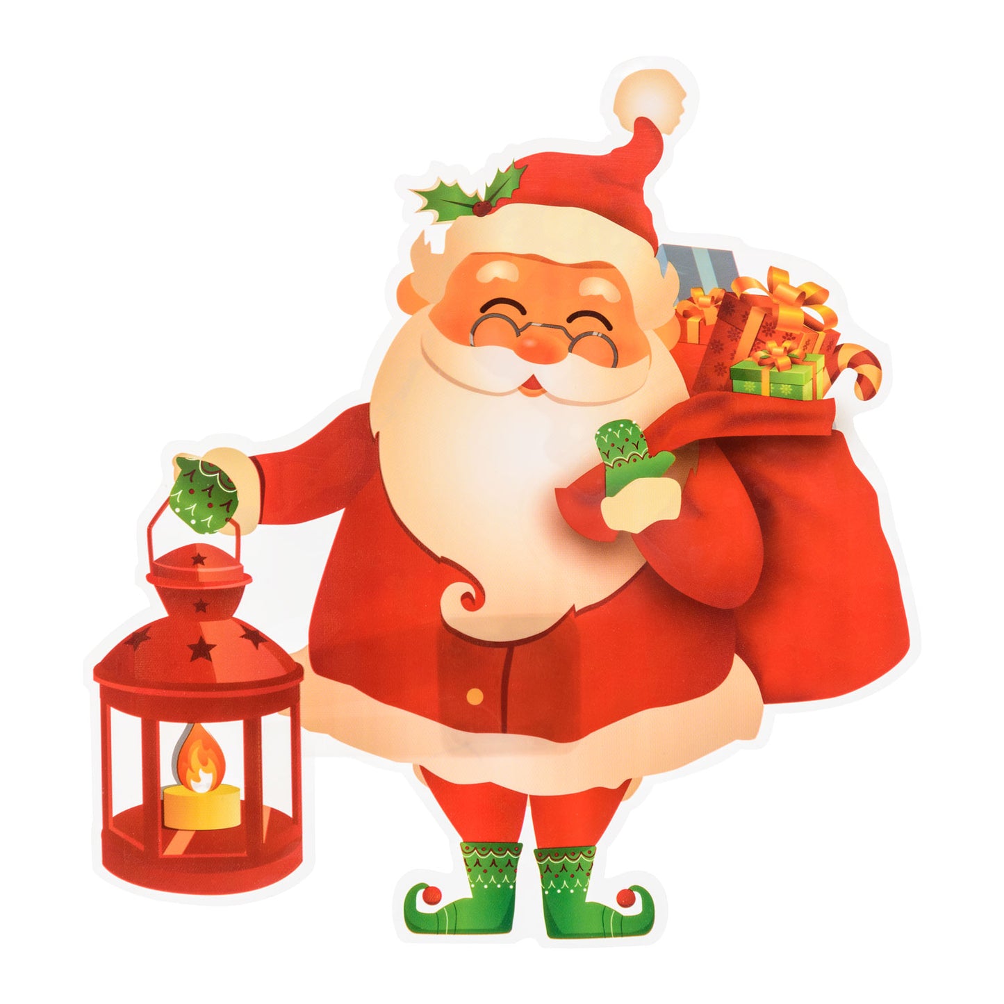 Vetrofania led 18x25 cm mix 4 soggetti