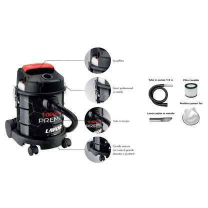 Aspiracenere Lavor Ashley 1000 Premium 1000W