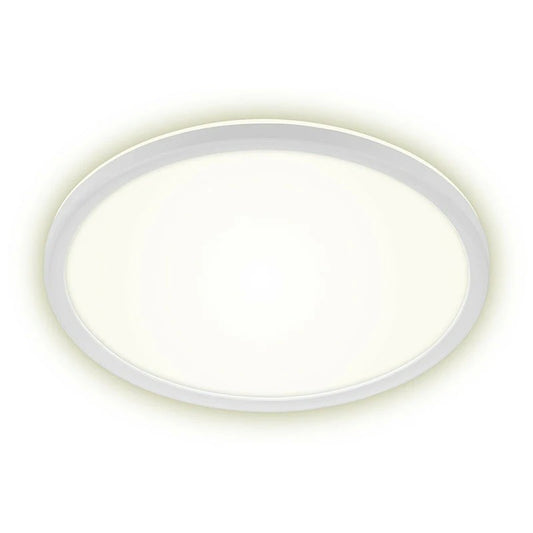 Plafoniera Slim led Ø 30 cm 18w 2400lm bianco