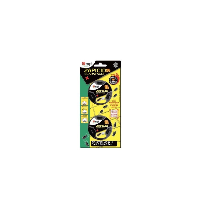 Zapicid scarafaggi Gel Box 2 pz