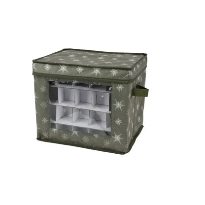 Scatola porta palline di Natale 33 × 33 × H20 cm