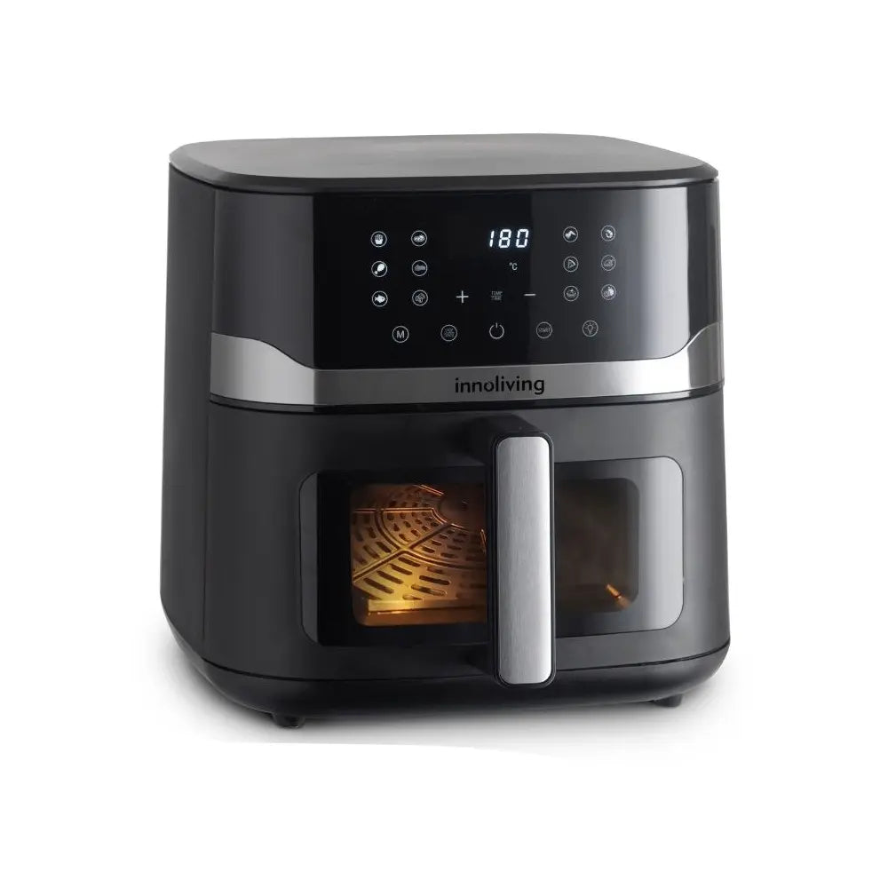 Friggitrice ad aria 10 litri 1800W con display digitale e finestra di controllo