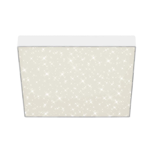 Plafoniera bianca 28,7x28,7 cm 21W
