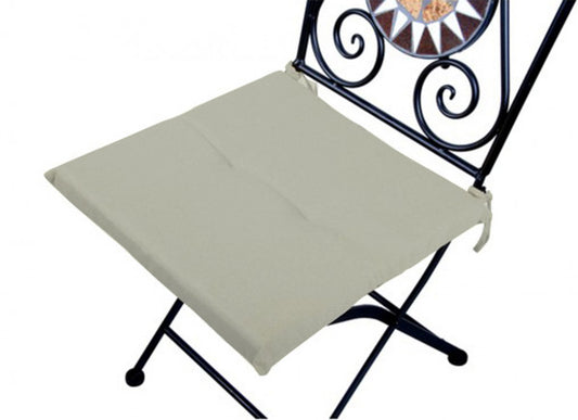 Cuscino antimacchia per sedia beige cm 40x40