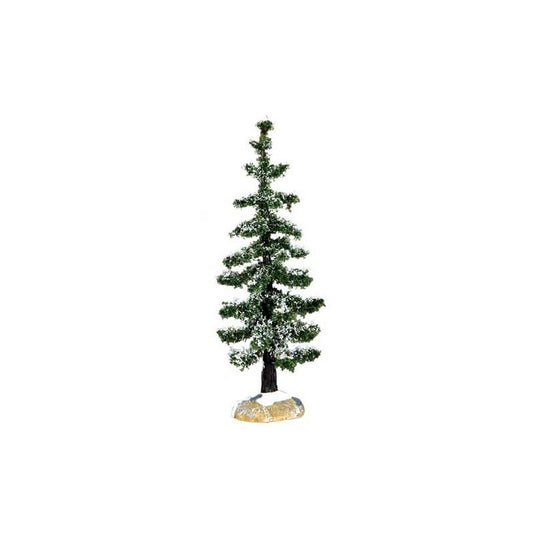 Albero di Pino Innevato Piccolo per Presepe - 4,8x13,5 cm