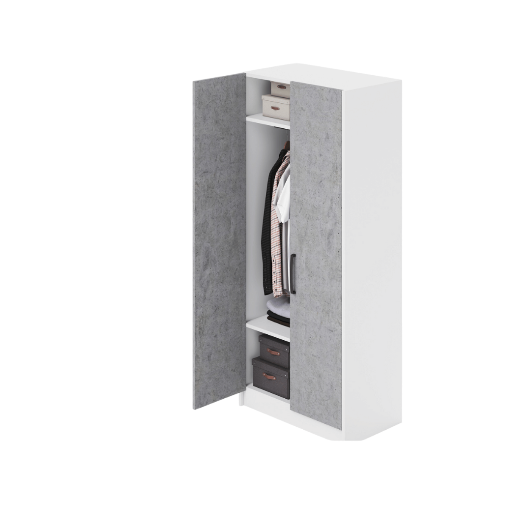 Armdio 2 ante senza cassetti colore Olmo H210x91x52cm