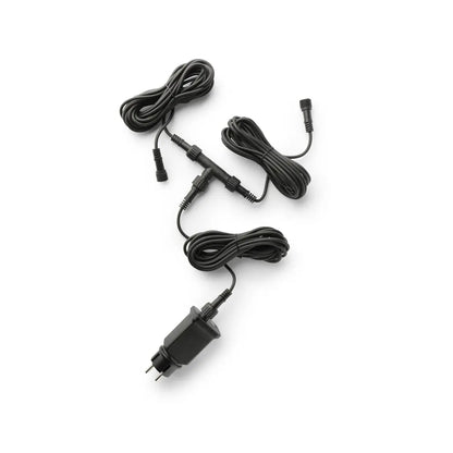 Trasformatore Pro-Lights da esterno nero con cavo 1000 cm