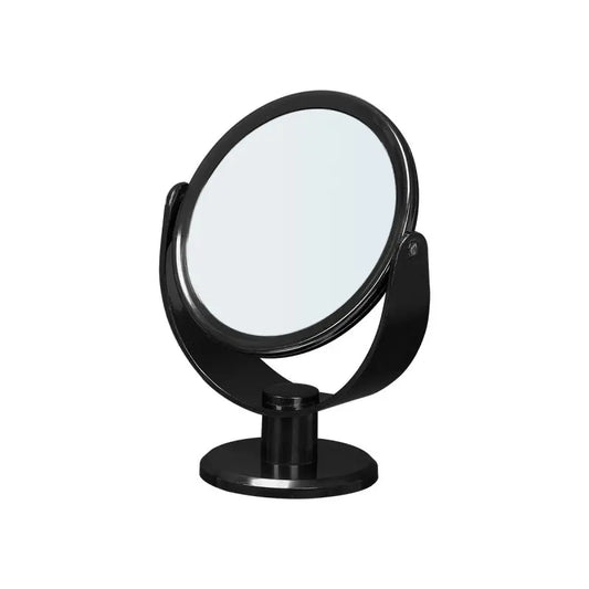 Specchio da tavolo double face  nero cm 8x13x17,5h