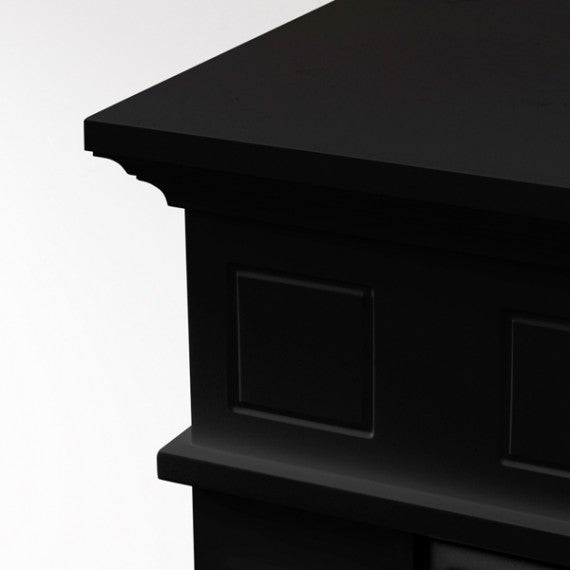 Camino a Bioetanolo da Terra Jefferson Nero L 89,5 x H90,5 x P28