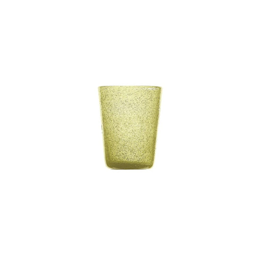 Bicchiere tumbler acqua kiwi memento originale in vetro soffiato 0,25L