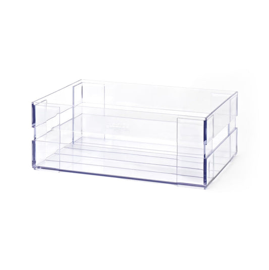 Cassetta M trasparente 40x30x15 cm