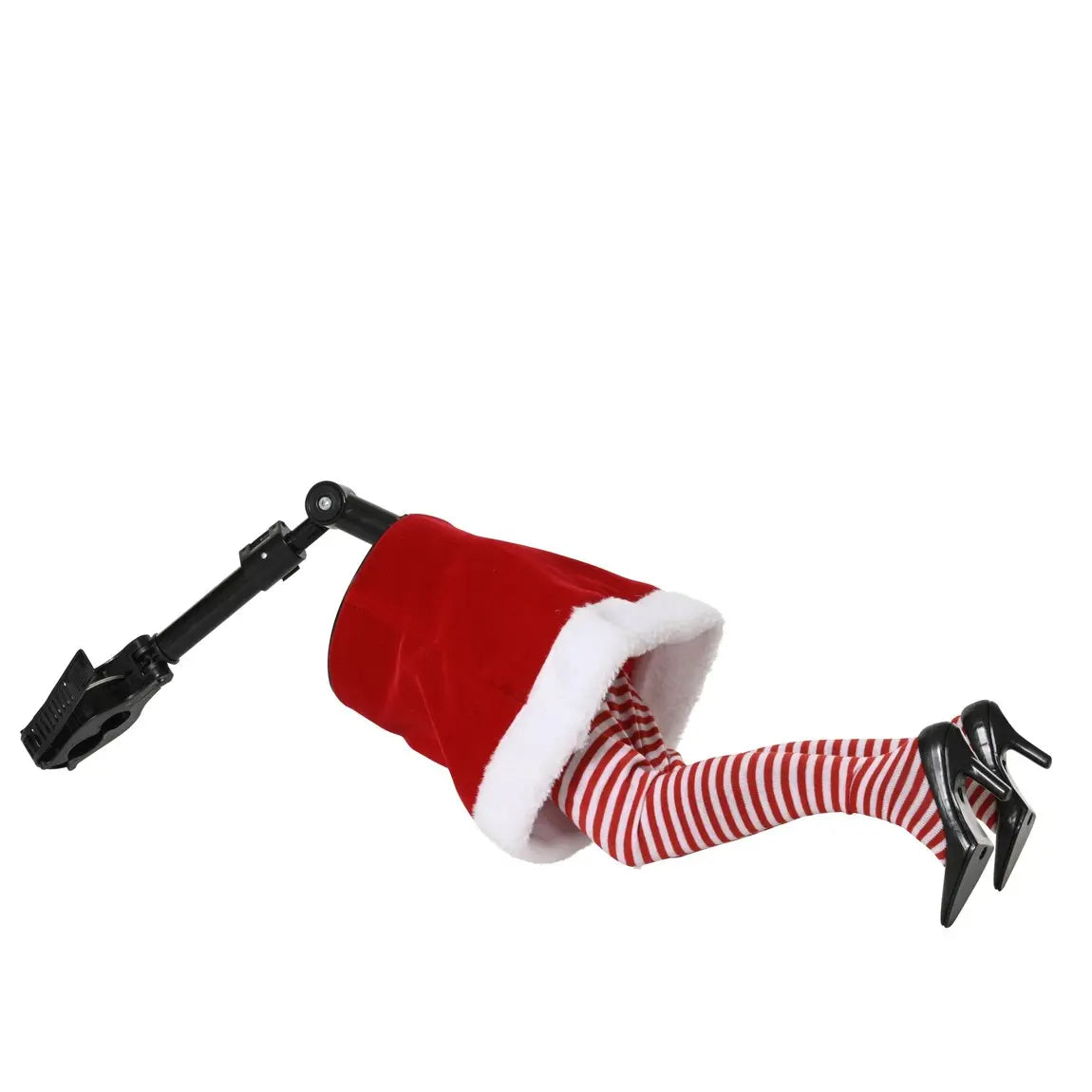 Gambe della Signora Natale con movimento 13 × 17 × H49 cm