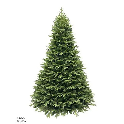Albero di Natale Richelieu Fir verde H240 cm