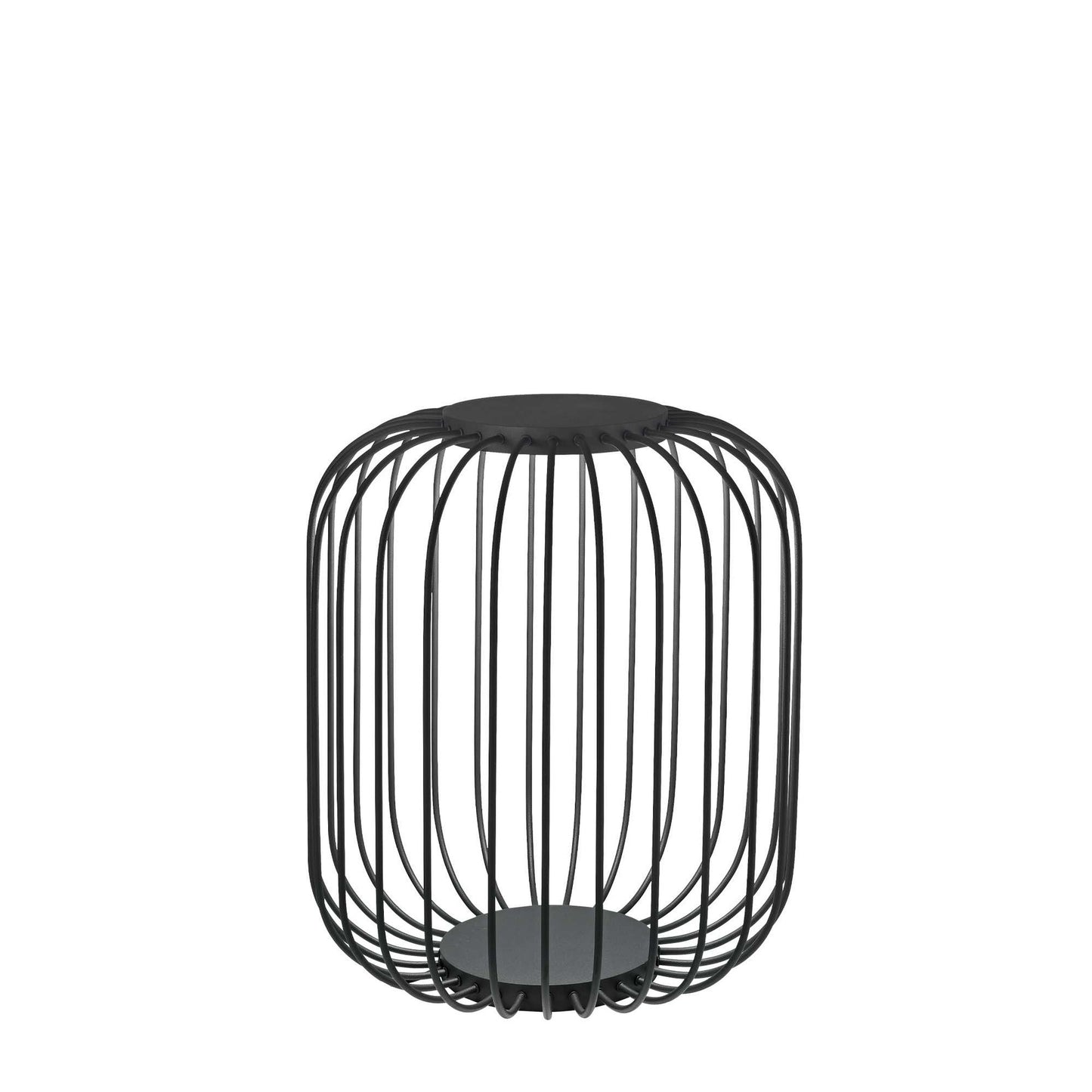 Lampada da terra nero D 550 x H 650 mm