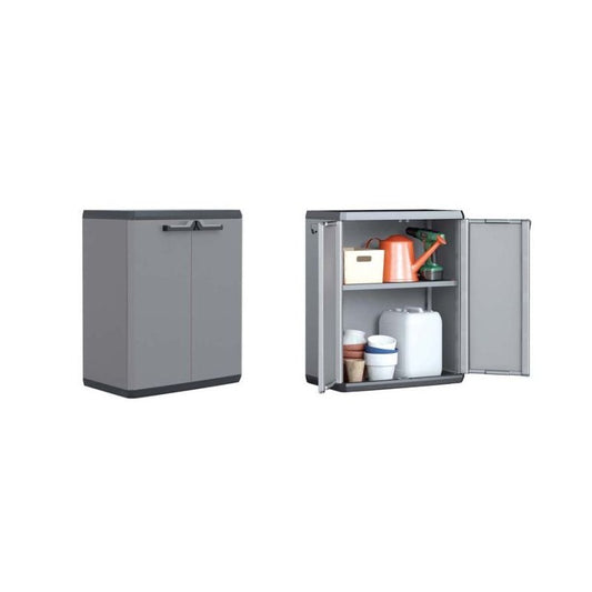 Armadio Keter Più basso con 1 ripiano regolabile cm 68x39x83 h