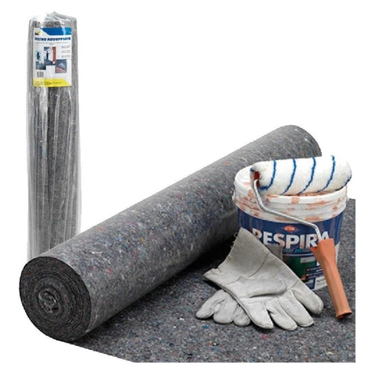 Feltro accoppiato antiscivolo 1x25 m
